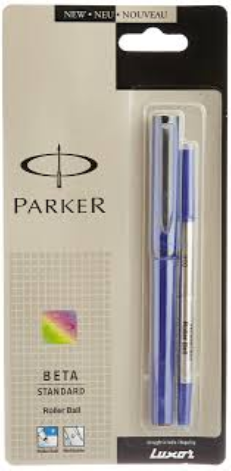 PARKER BETA STAND ROLLER PEN BLUE